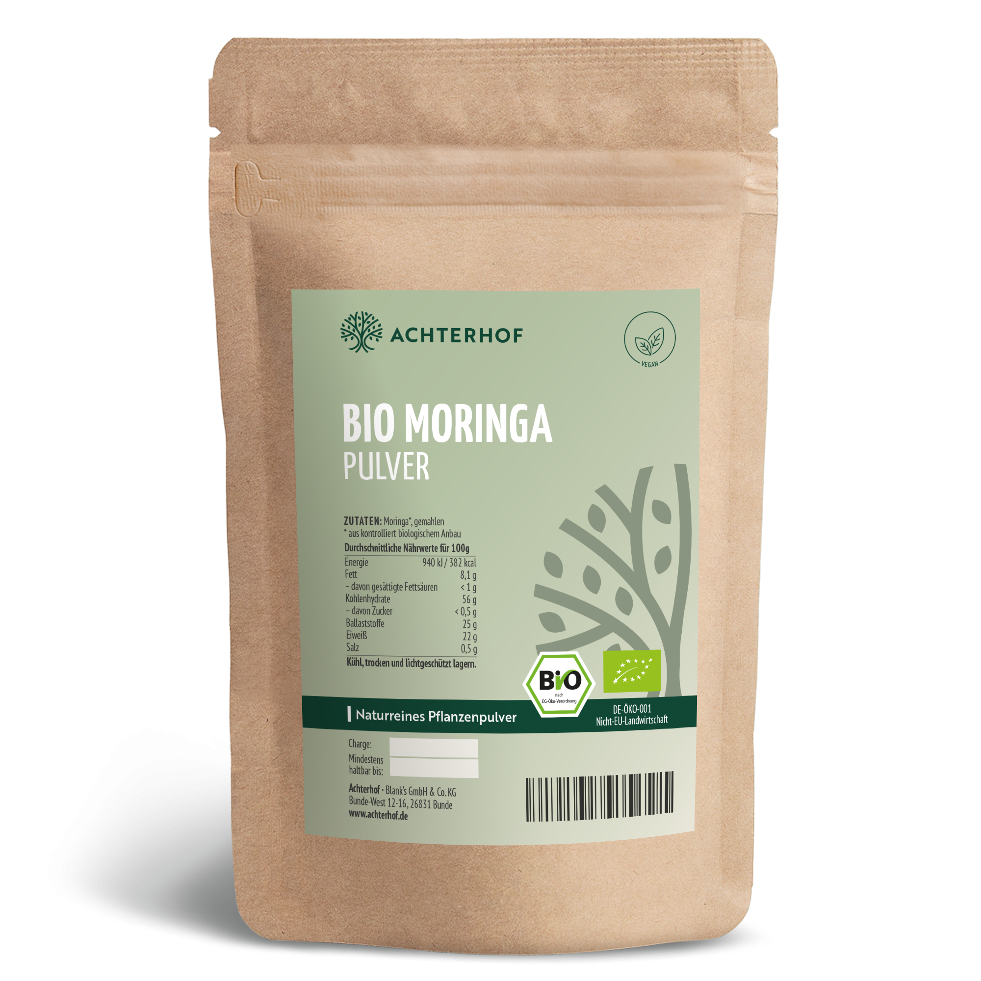Moringa Pulver Bio (500g)