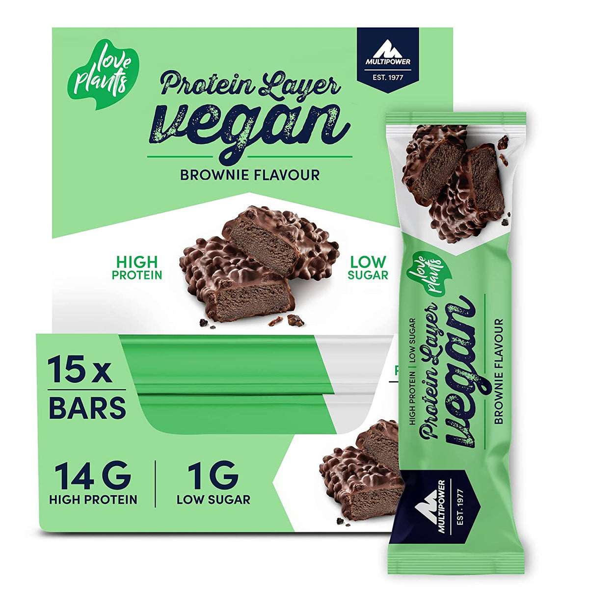 Couche protéinée végétalienne (15x55g)