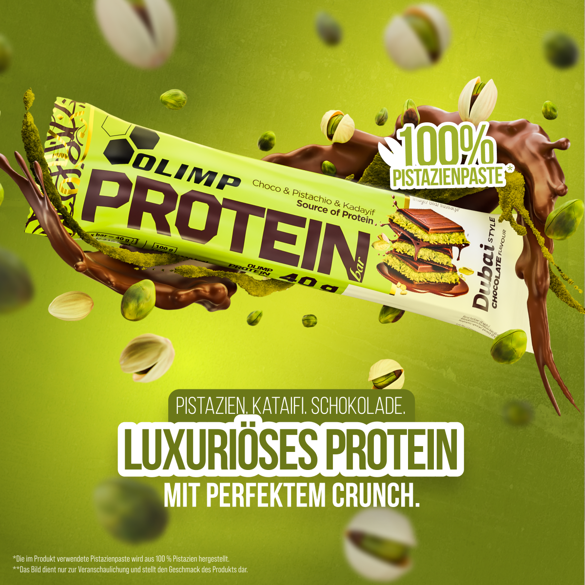 Protein Bar Dubai Style Chocolate (25x40g) Dubai Style Chocolate