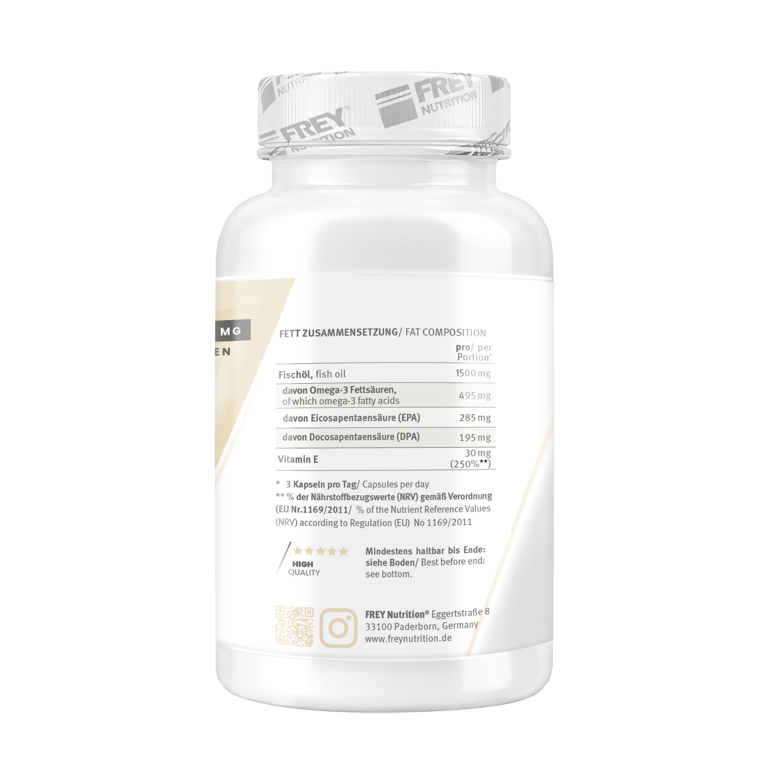 Oméga-3 gélules (240 capsules)