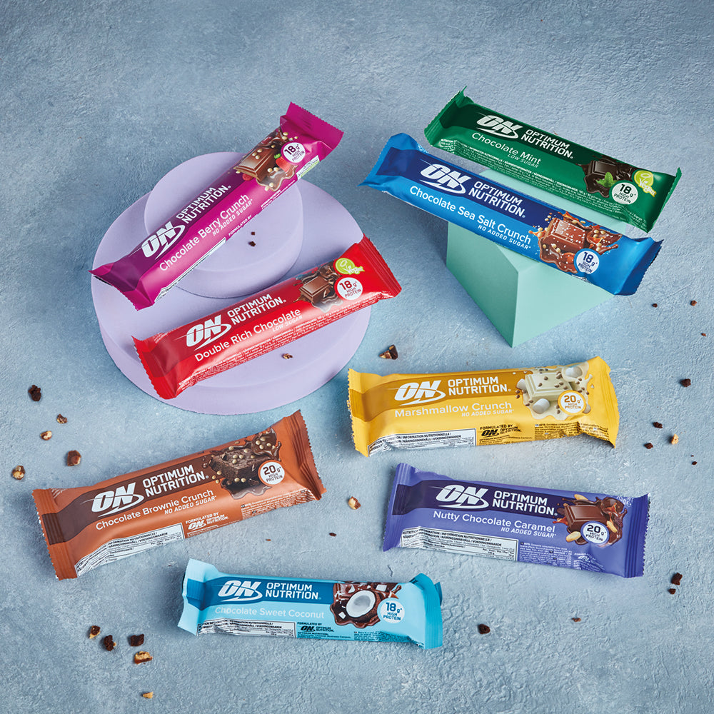 Barre protéinée chocolat-caramel aux noix (10x70g)