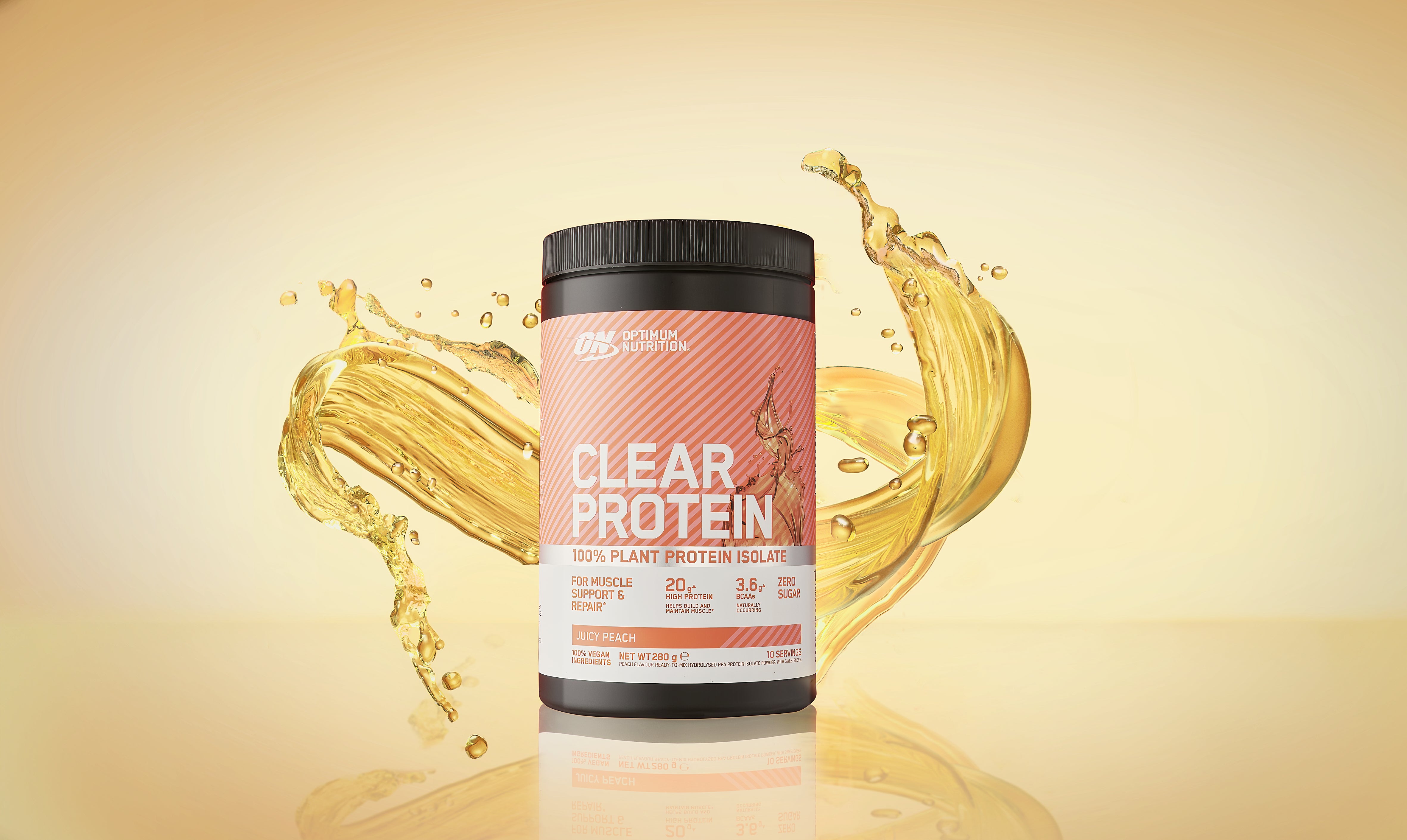 Clear Protein 100% Plant Protein Isolate (280g)