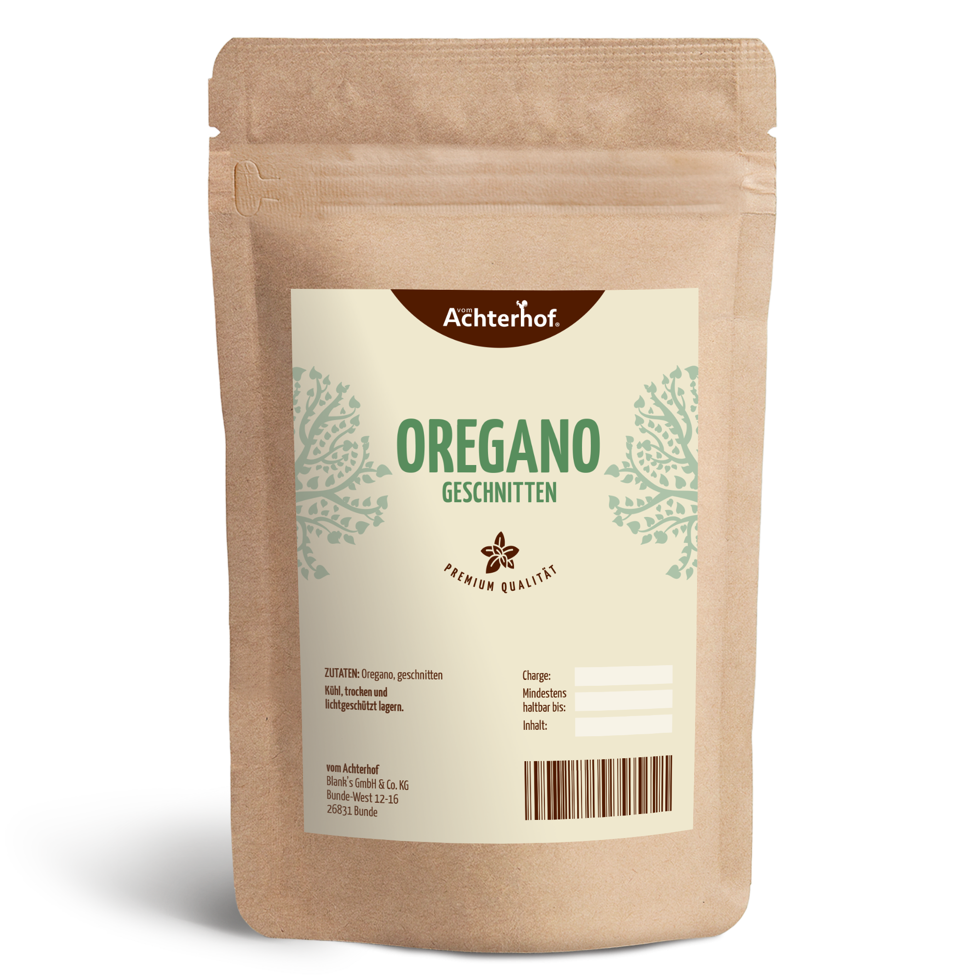 Oregano geschnitten (1000g)