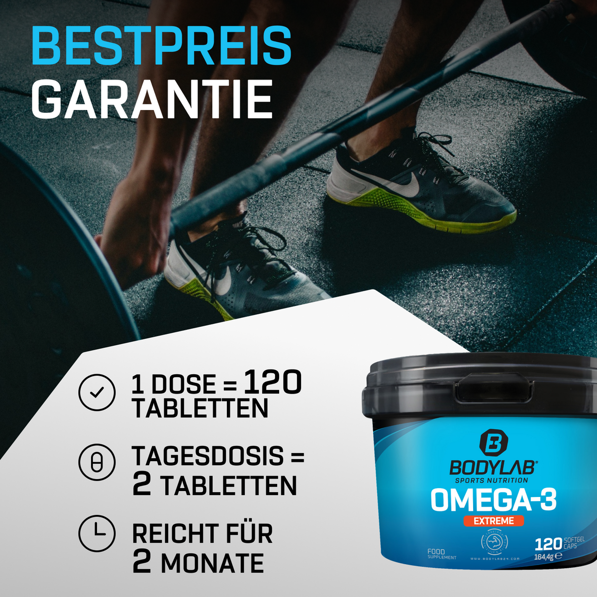 Oméga-3 Extrême (120 gélules)