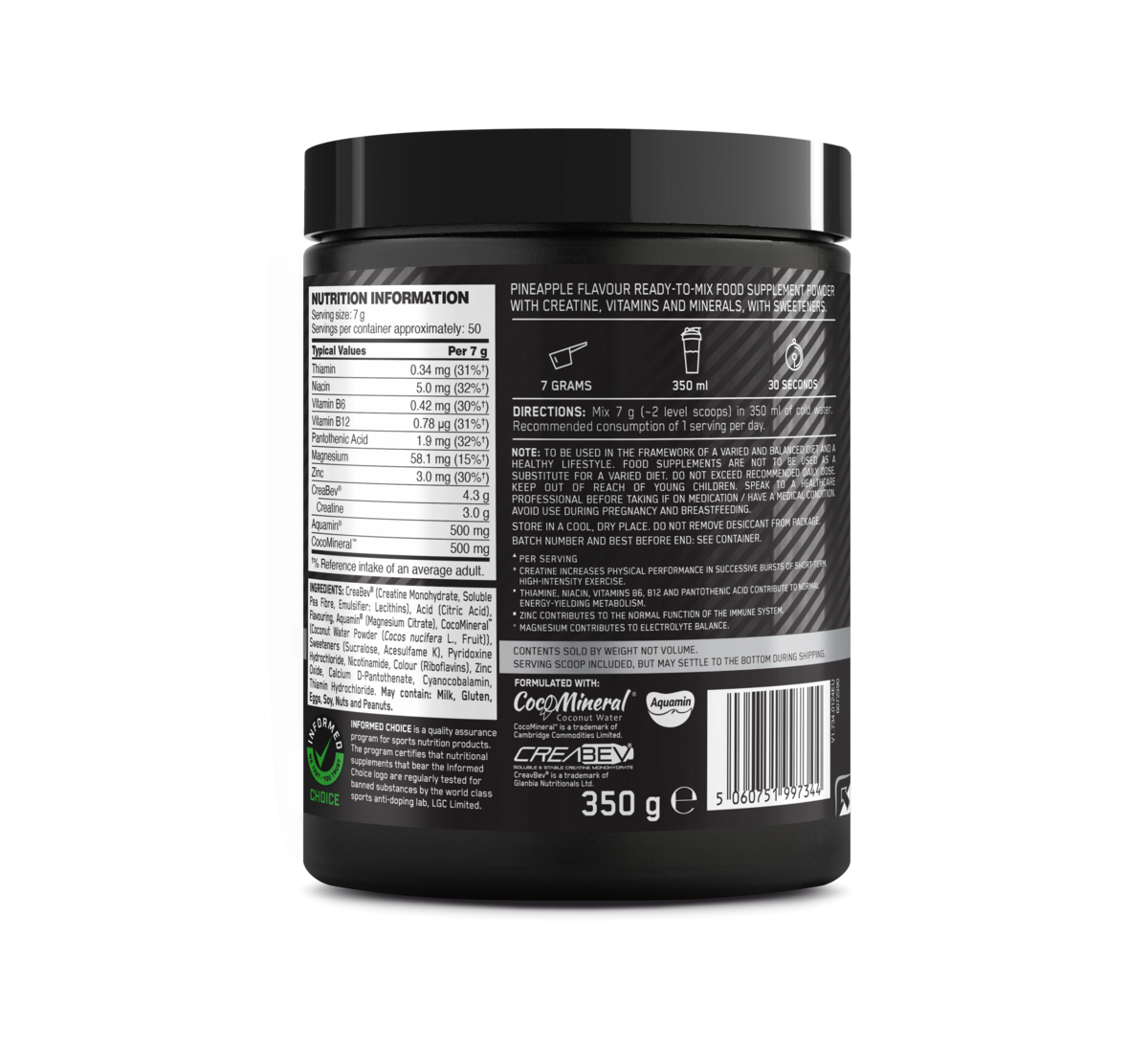 Platine Créatine Plus (350g)