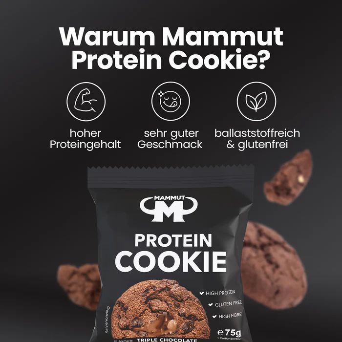 Cookie protéiné Triple Chocolat (10x75g)