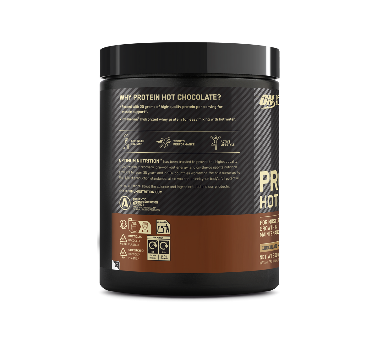 Chocolat chaud protéiné (350g)