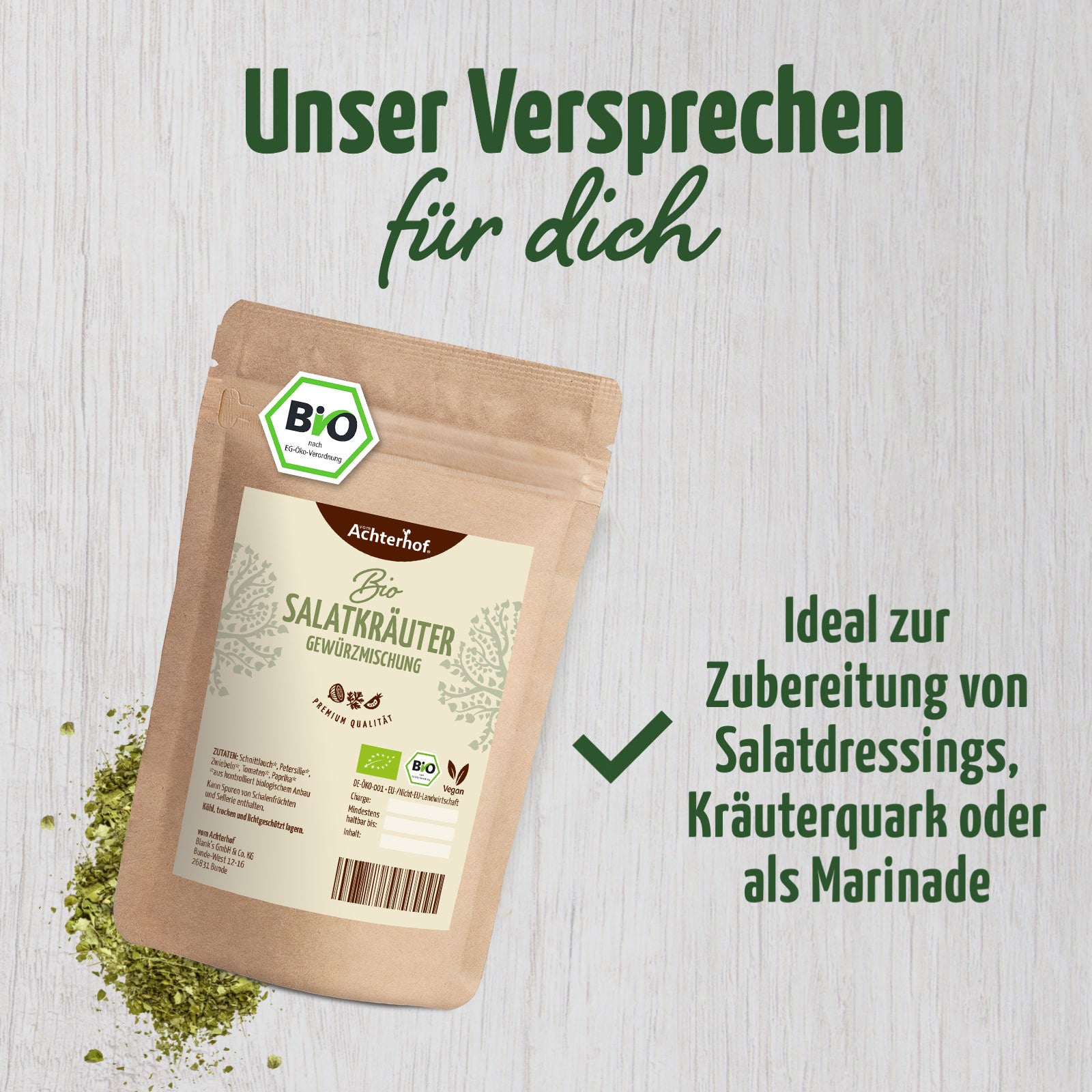 Mélange d'épices bio pour salade (100g)