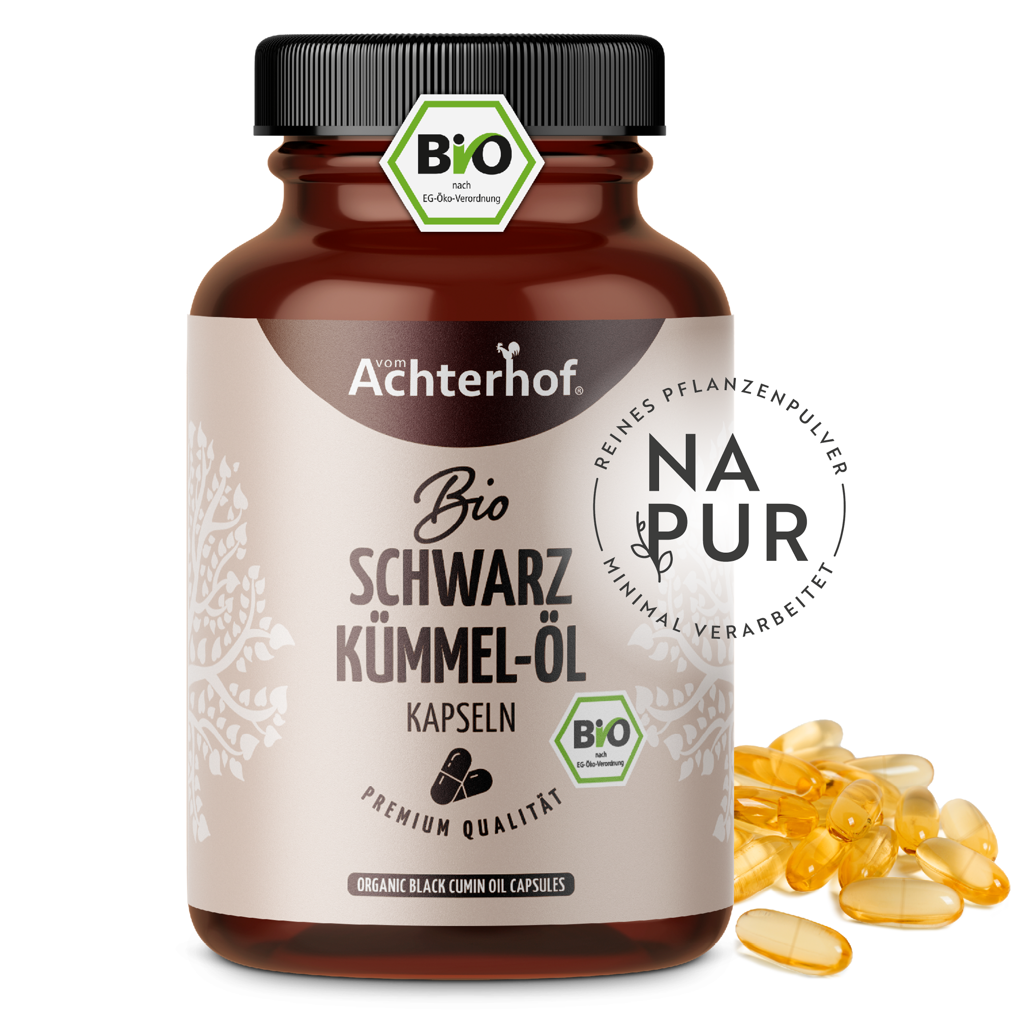Schwarzkümmel-Öl Kapseln Bio (400 Kapseln)