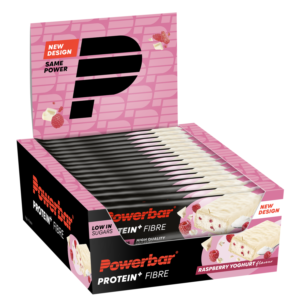 Barre Protéinée + Fibres Framboise Yaourt (16x35g)