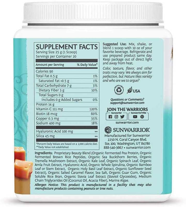 Peptides protéiques stimulant la production de collagène (500g)