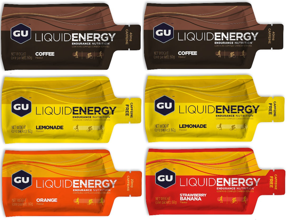 Gel énergétique liquide - Pack de 6 (6x60g)