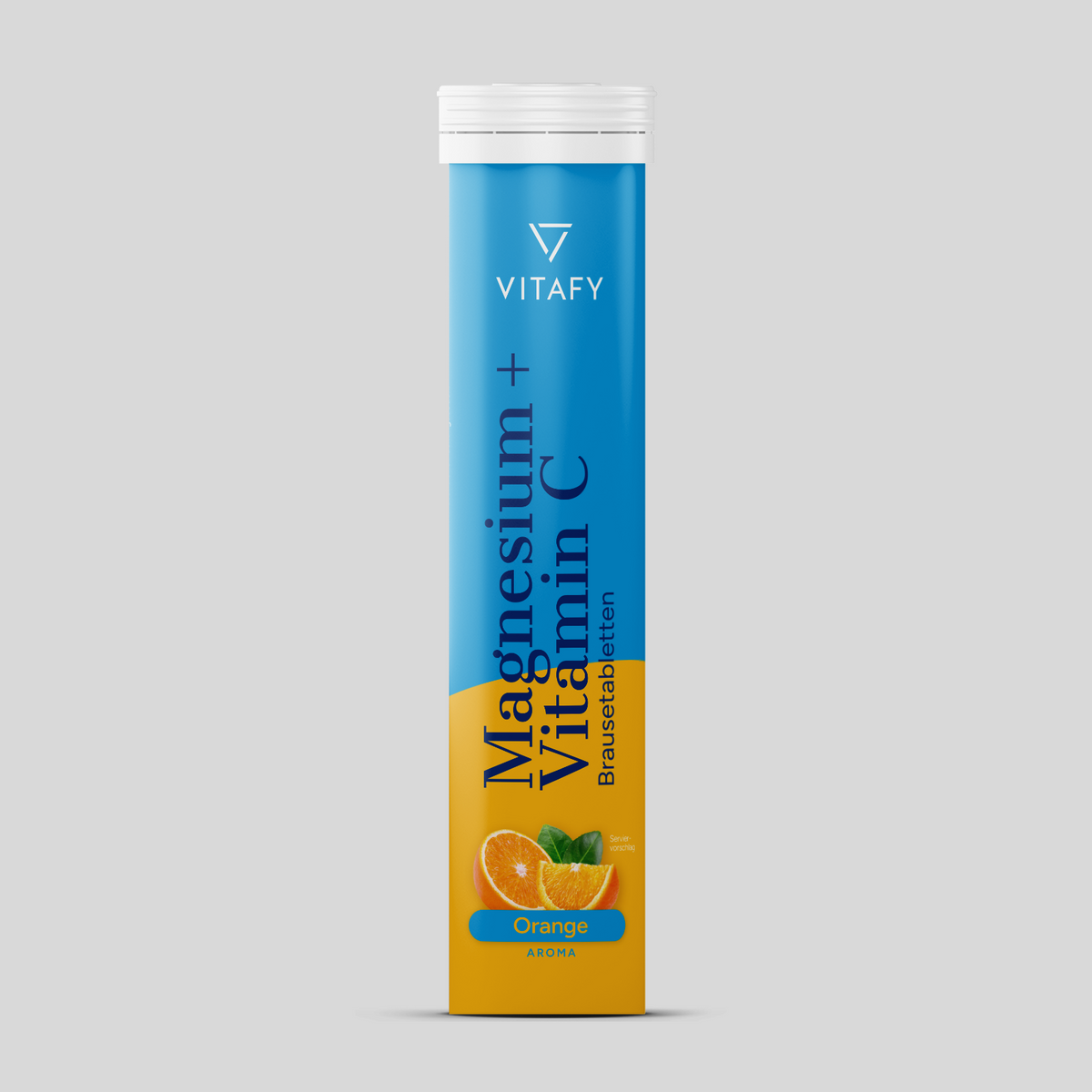 Magnésium + Vitamine C - Orange (20 comprimés effervescents) - Lot de 6