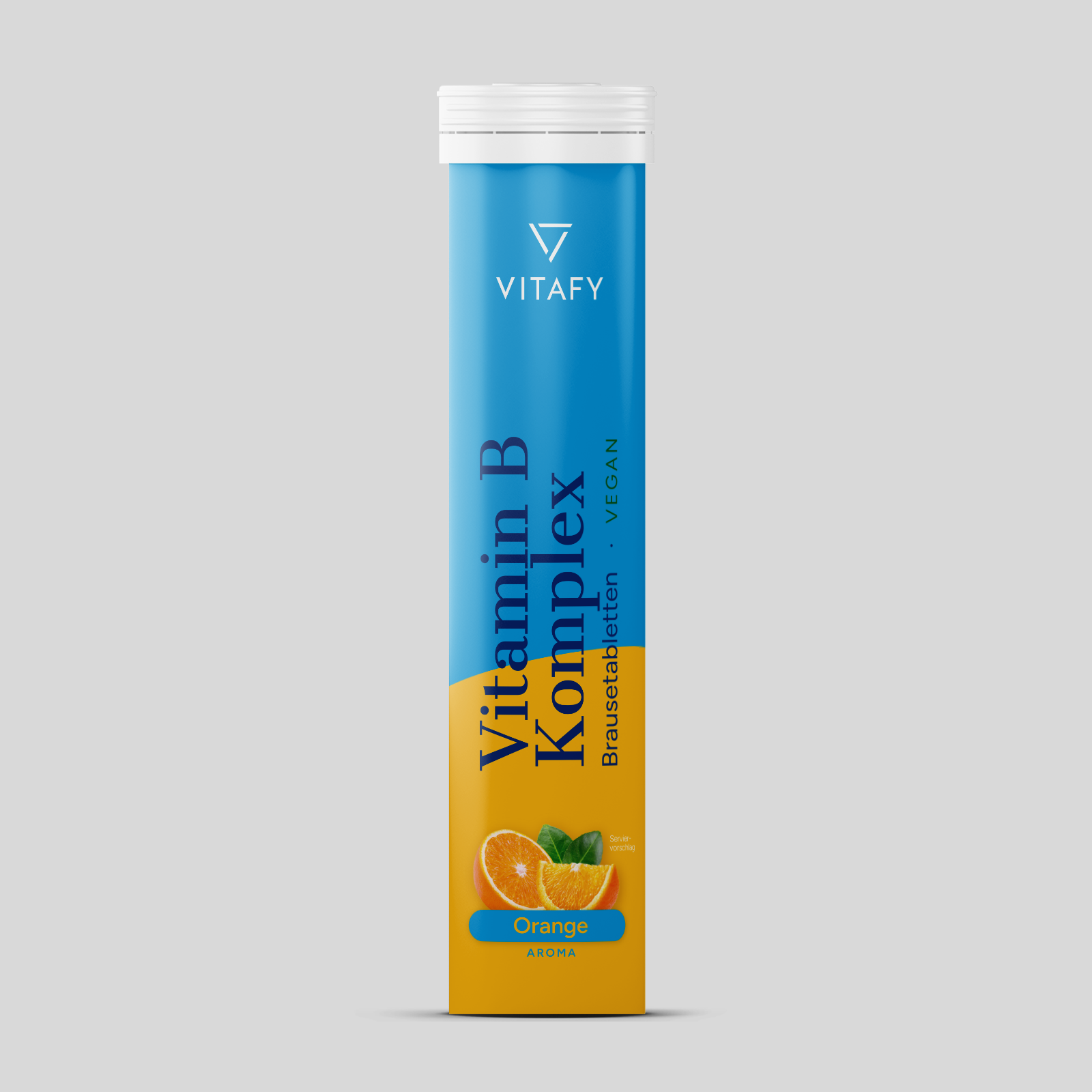Complexe de vitamines B - Orange (20 comprimés effervescents) - Lot de 6