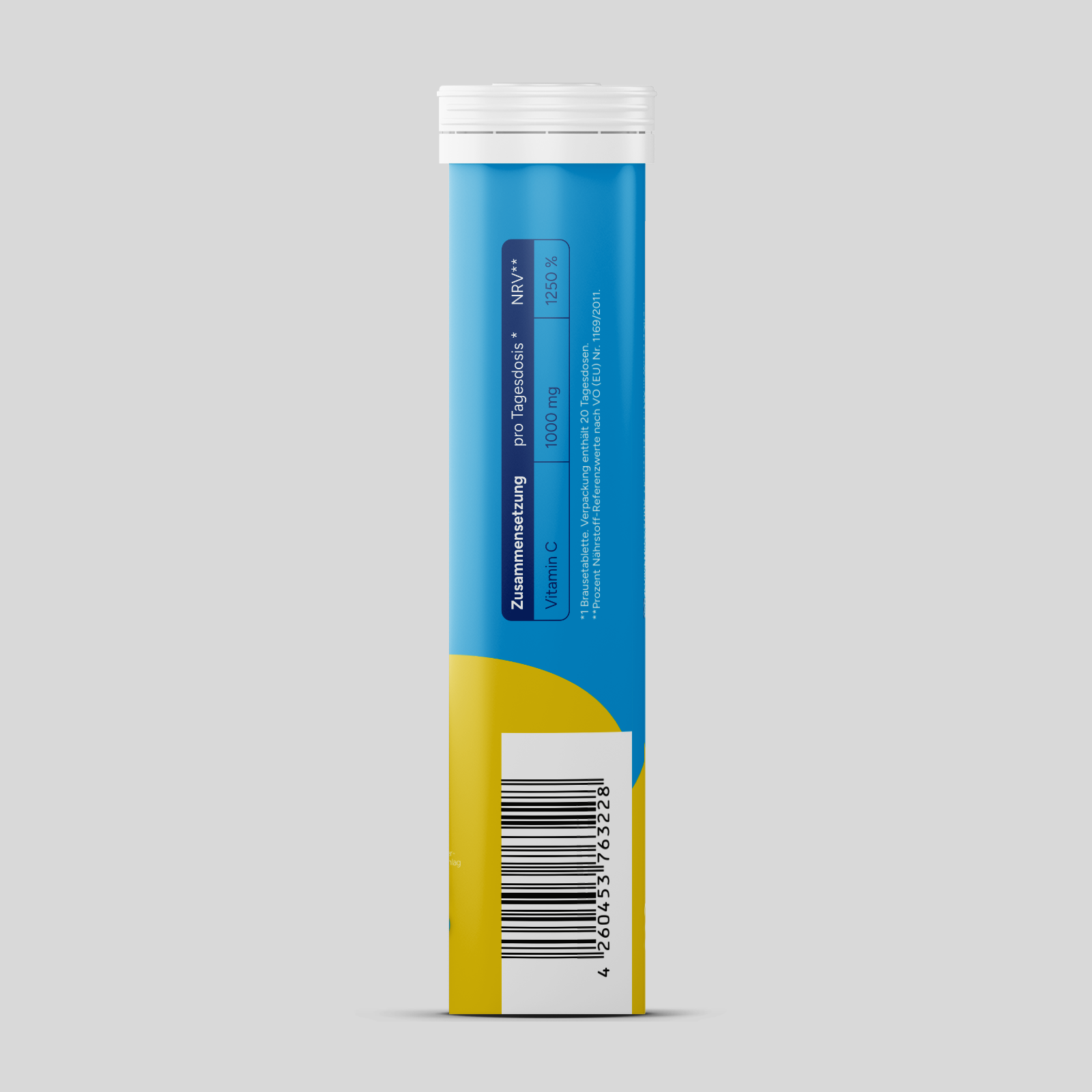 Vitamine C - Citron (20 comprimés effervescents) - Lot de 6