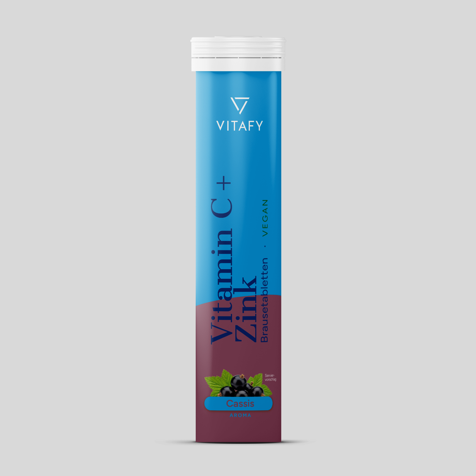 Vitamine C + Zinc - Cassis (20 comprimés effervescents) - Lot de 6