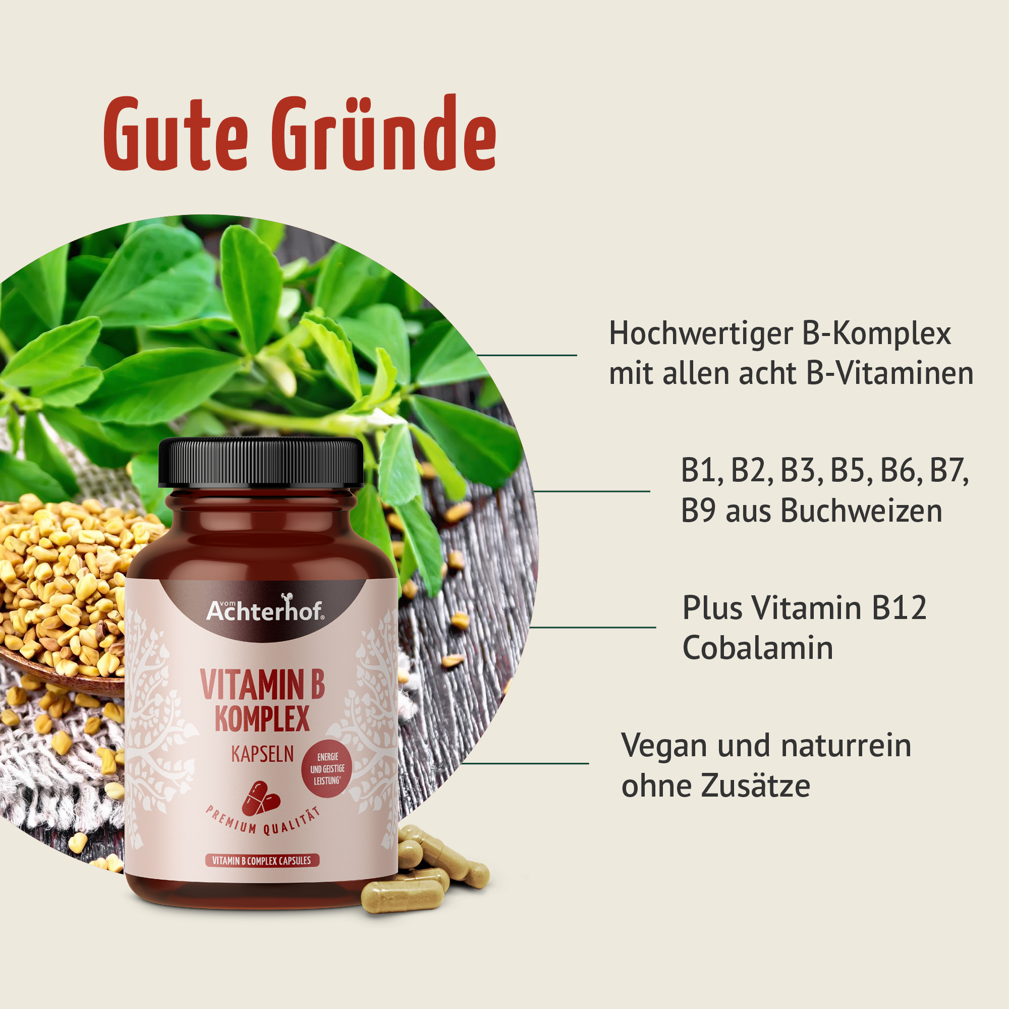 Vitamin B Komplex (150 Kapseln)