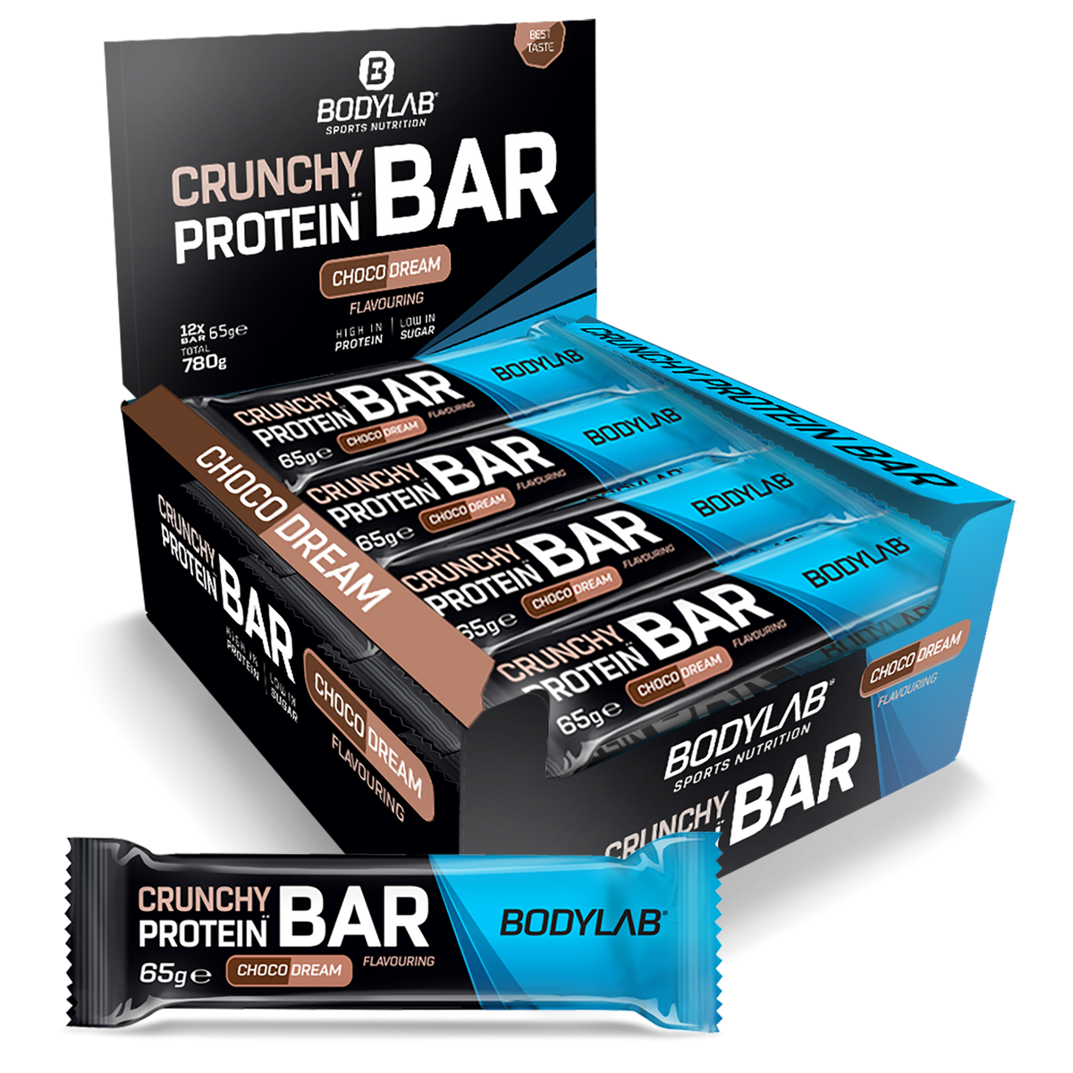 Barre Protéinée Croustillante Deluxe (12x65g)
