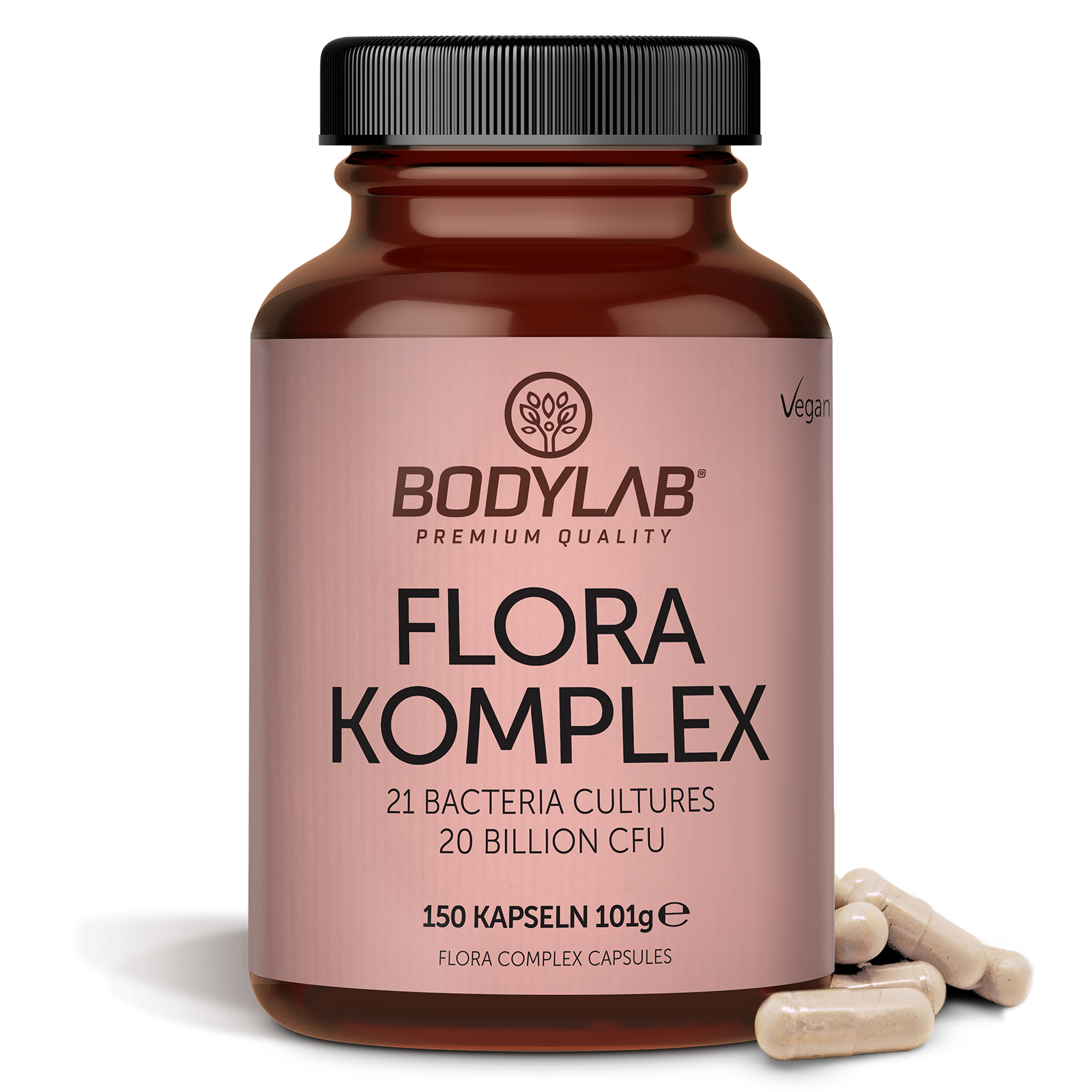 Flora Complex (150 Kapseln) (21 Bacteria Cultures 20 Billion CFU)