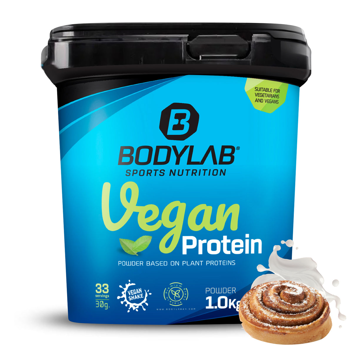 Vegan Protein (1000g) Zimtschnecke