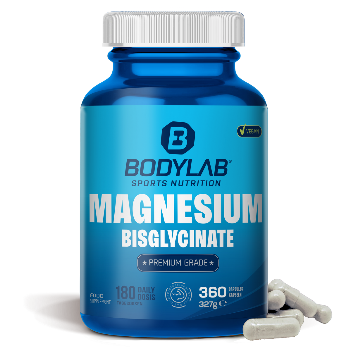 Magnesium Bisglycinate (360 Kapseln)