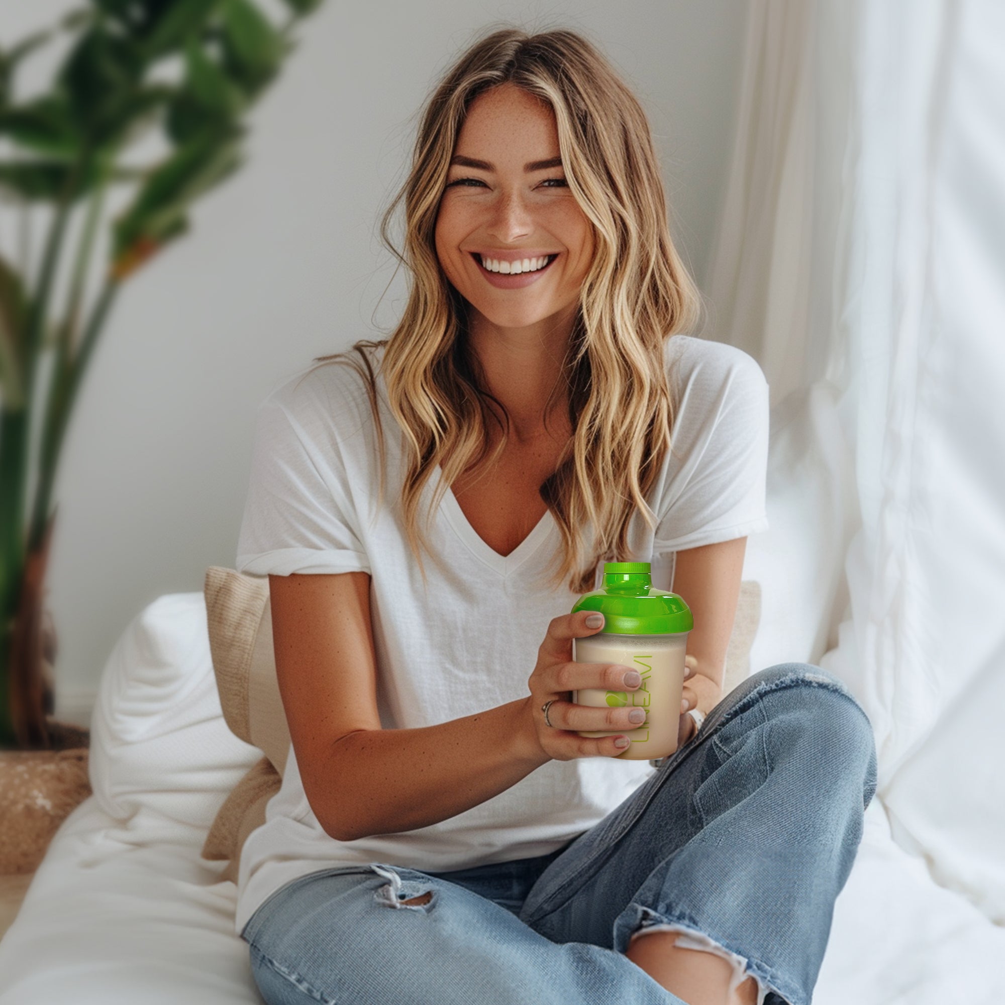LINEAVI Aktivkost Diät Shake + Shaker (500g)