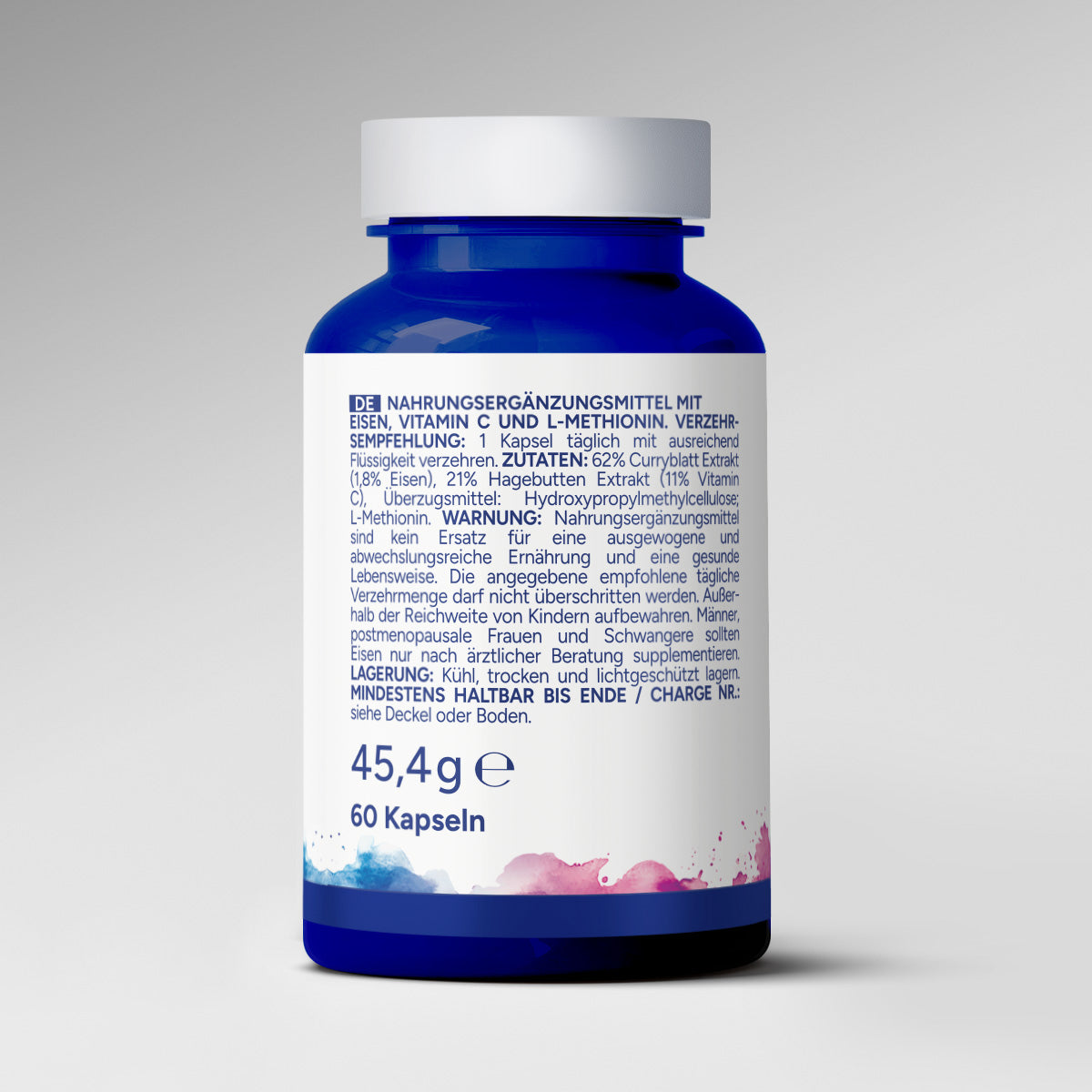 Fer + Vitamine C (60 capsules)