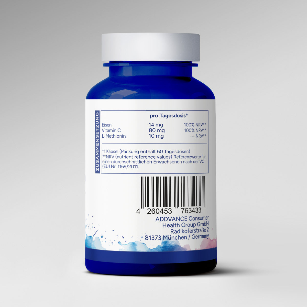 Fer + Vitamine C (60 capsules)