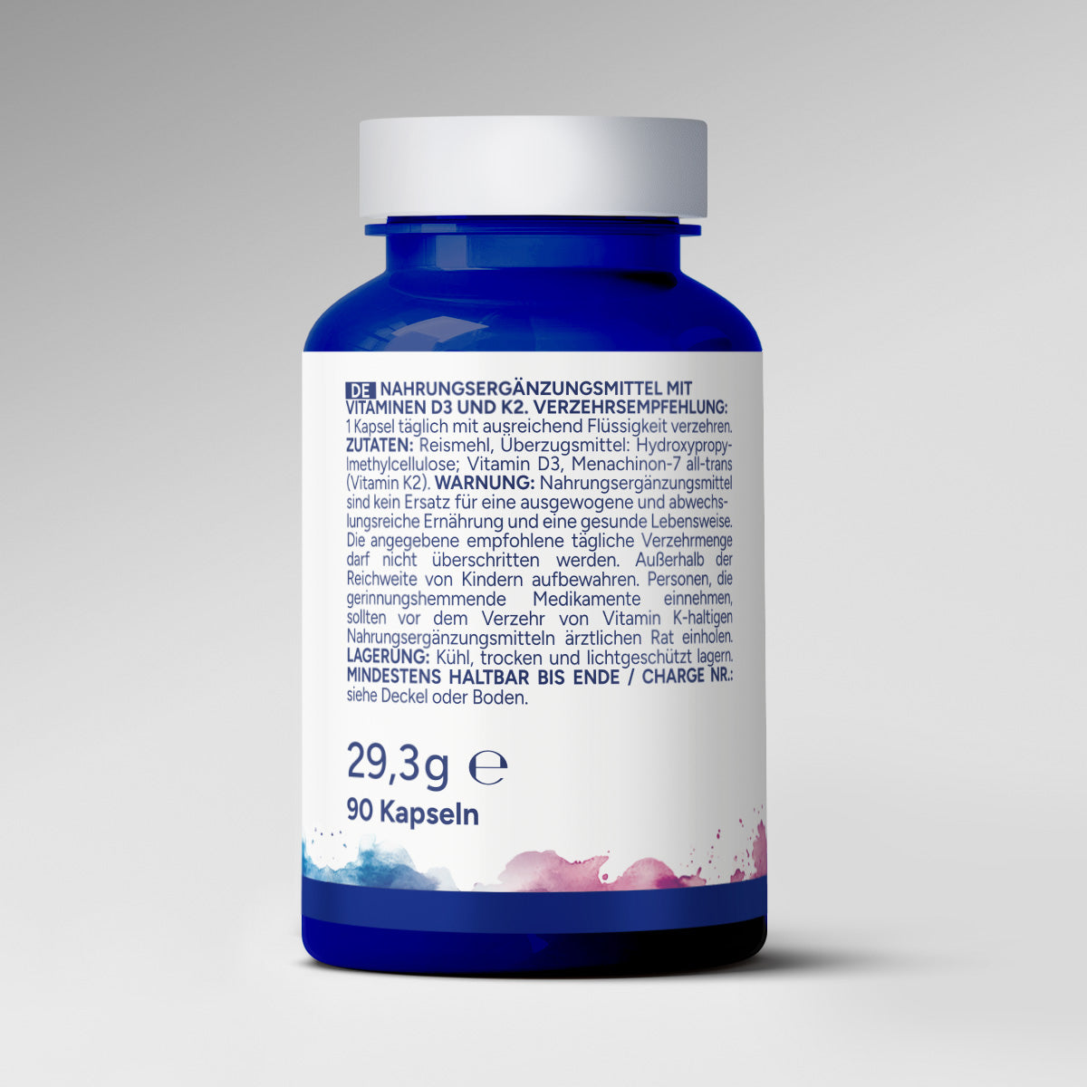 Vitamine D3+K2 (90 gélules)