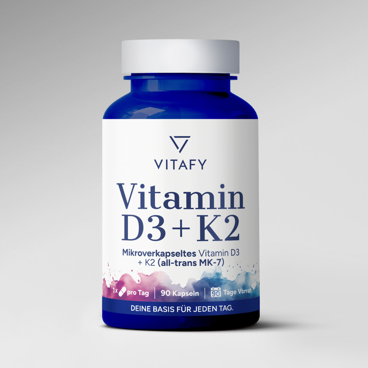 Vitamine D3+K2 (90 gélules)