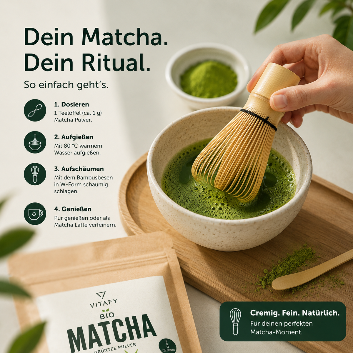 Bio Matcha Grünteepulver (100g)