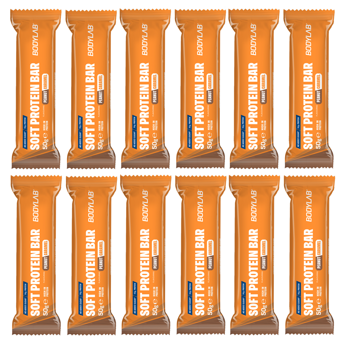 Soft Protein Bar (12x50g) Peanut Caramel