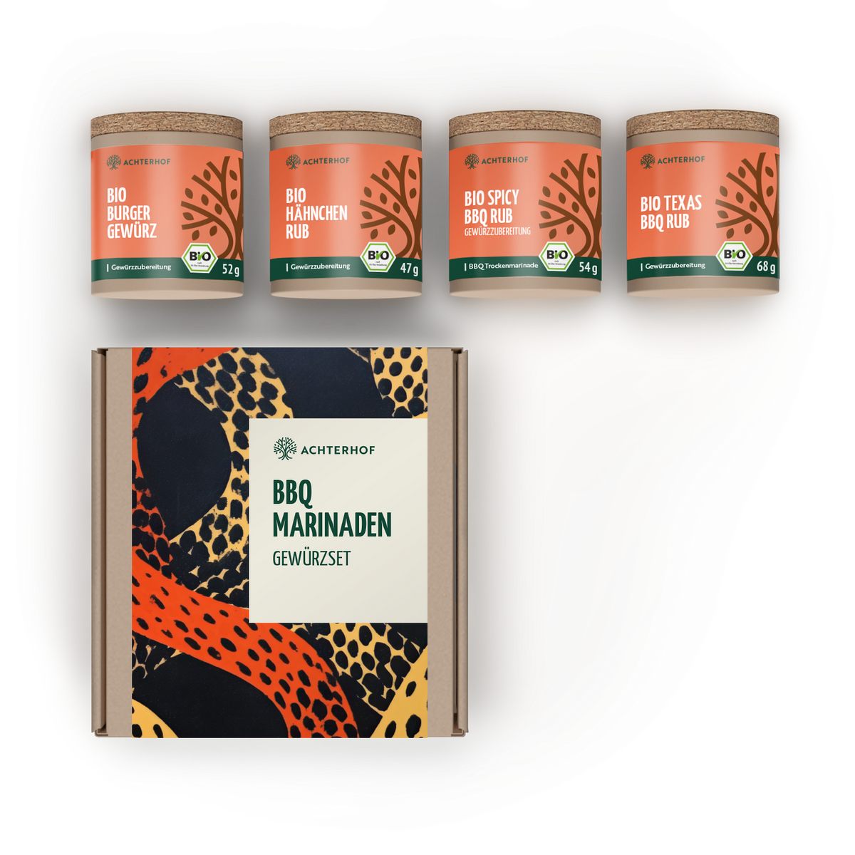 Coffret de marinade pour barbecue Bio