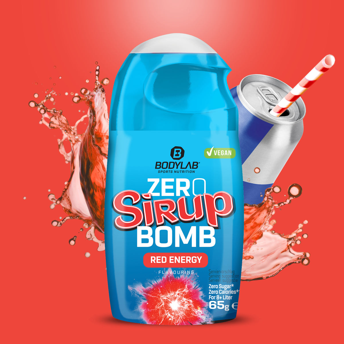 BOMBE de sirop ZÉRO 1.0 - 4.0 Boîte (5x65ml)
