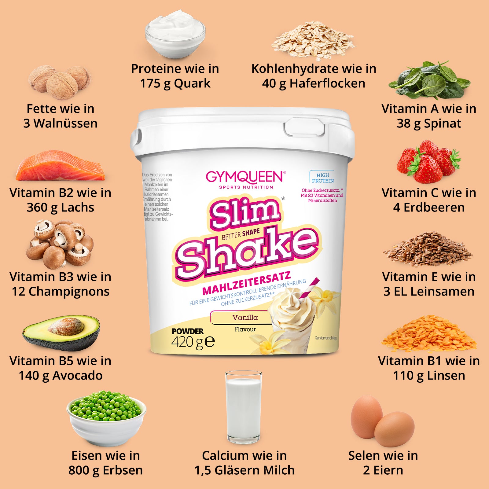 Slim Shake Pack de 4