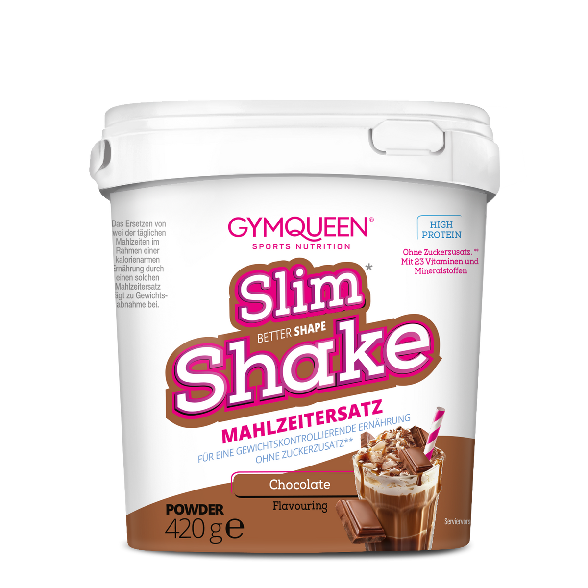 Slim Shake Mahlzeitersatz-Shake (420g) Chocolate