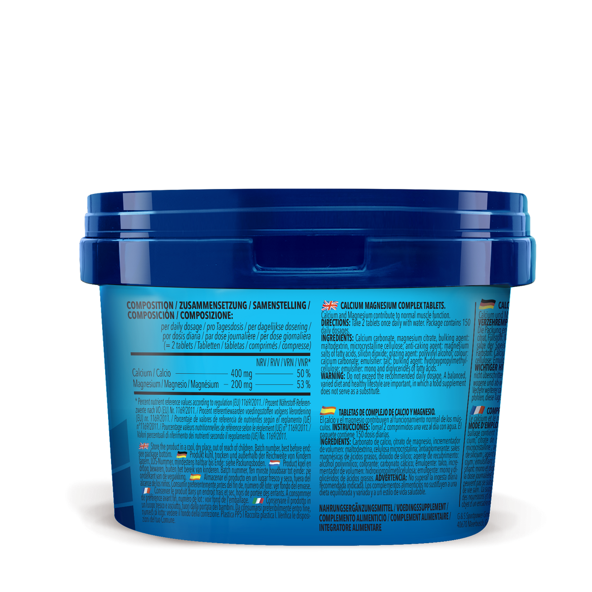 BIG PACK Complexe Calcium & Magnésium (300 Comprimés)