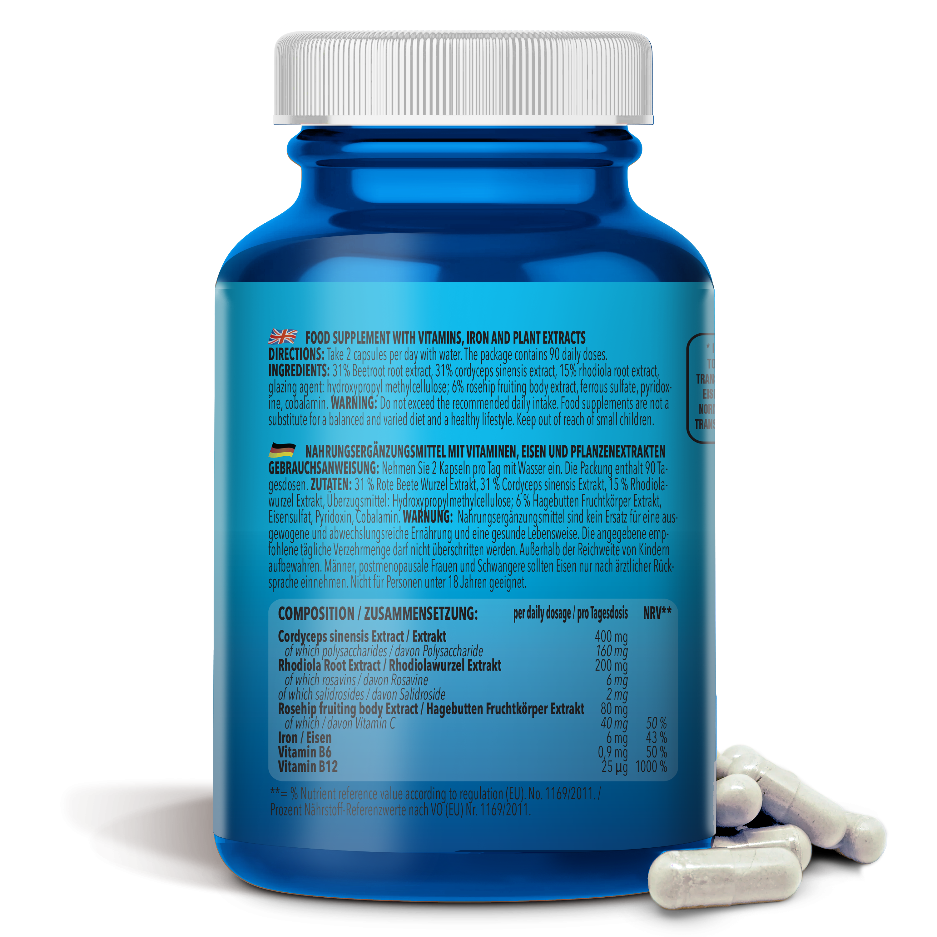 Oxygen Transport Capsules (180 Kapseln)