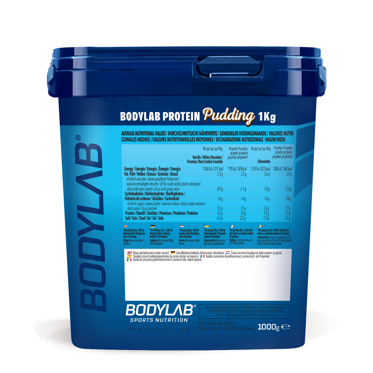 Pudding protéiné (1000g)