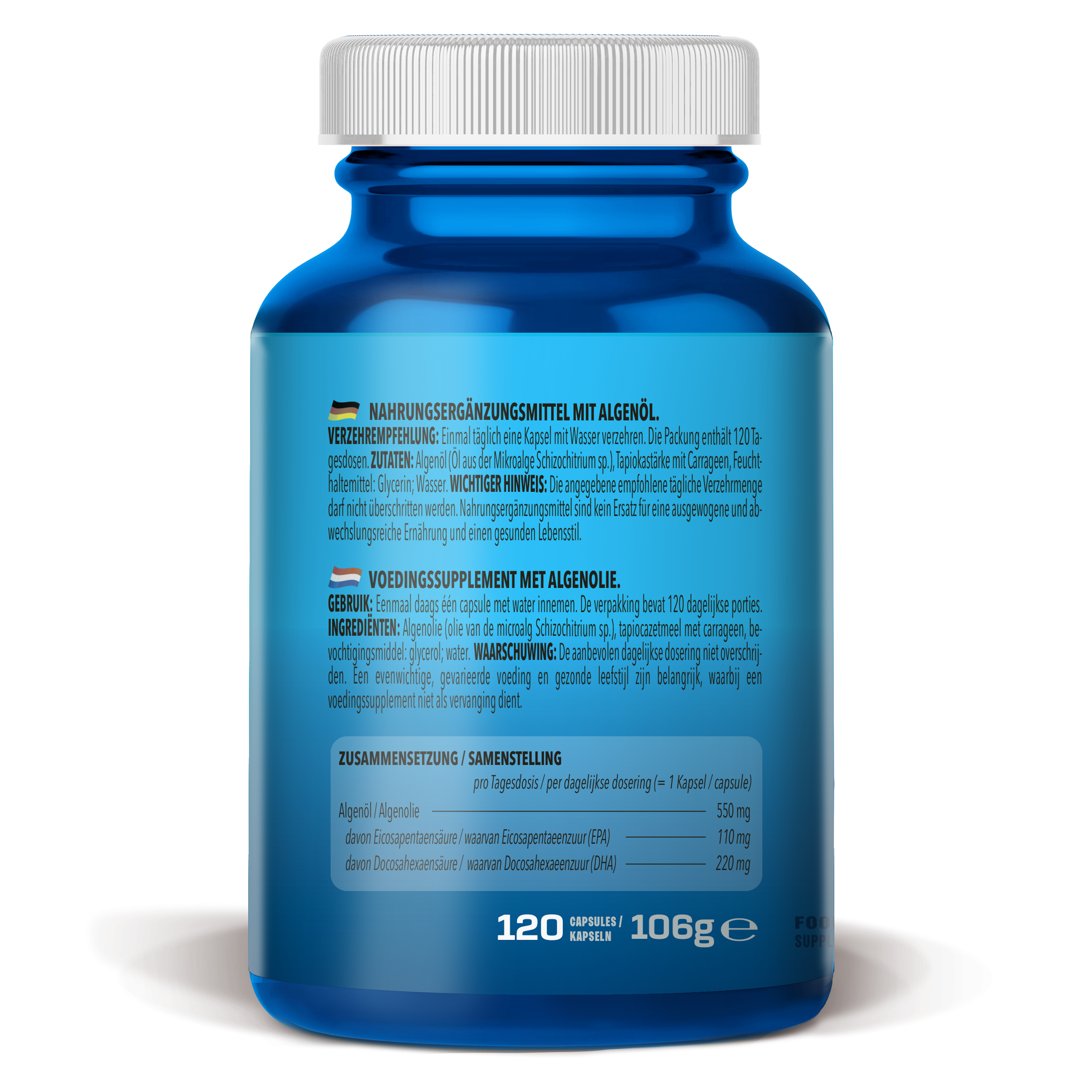 Vegan Omega 3 (120 Kapseln)