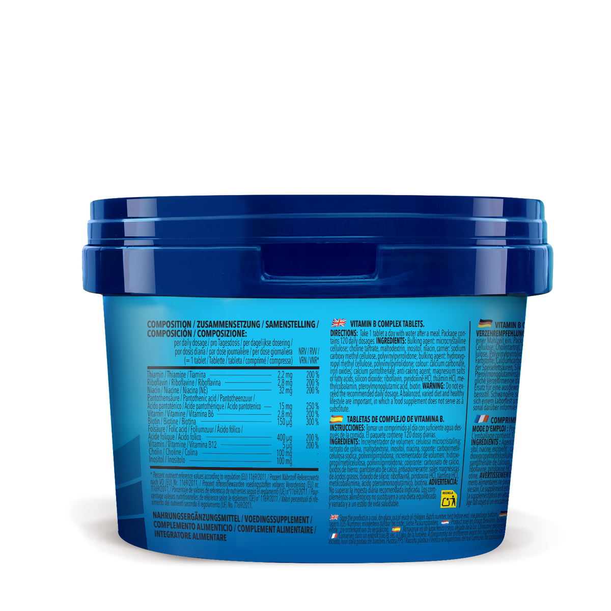 Complexe de vitamines B (120 comprimés)