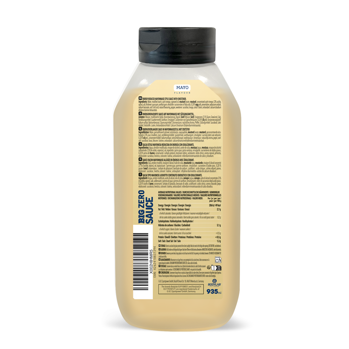 Sauce BIG ZERO (935 ml)