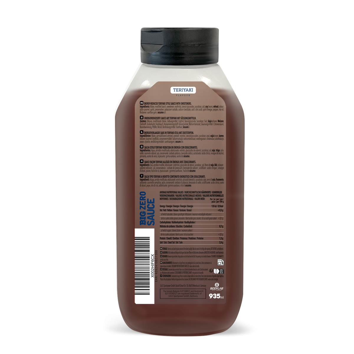 Sauce BIG ZERO (935 ml)