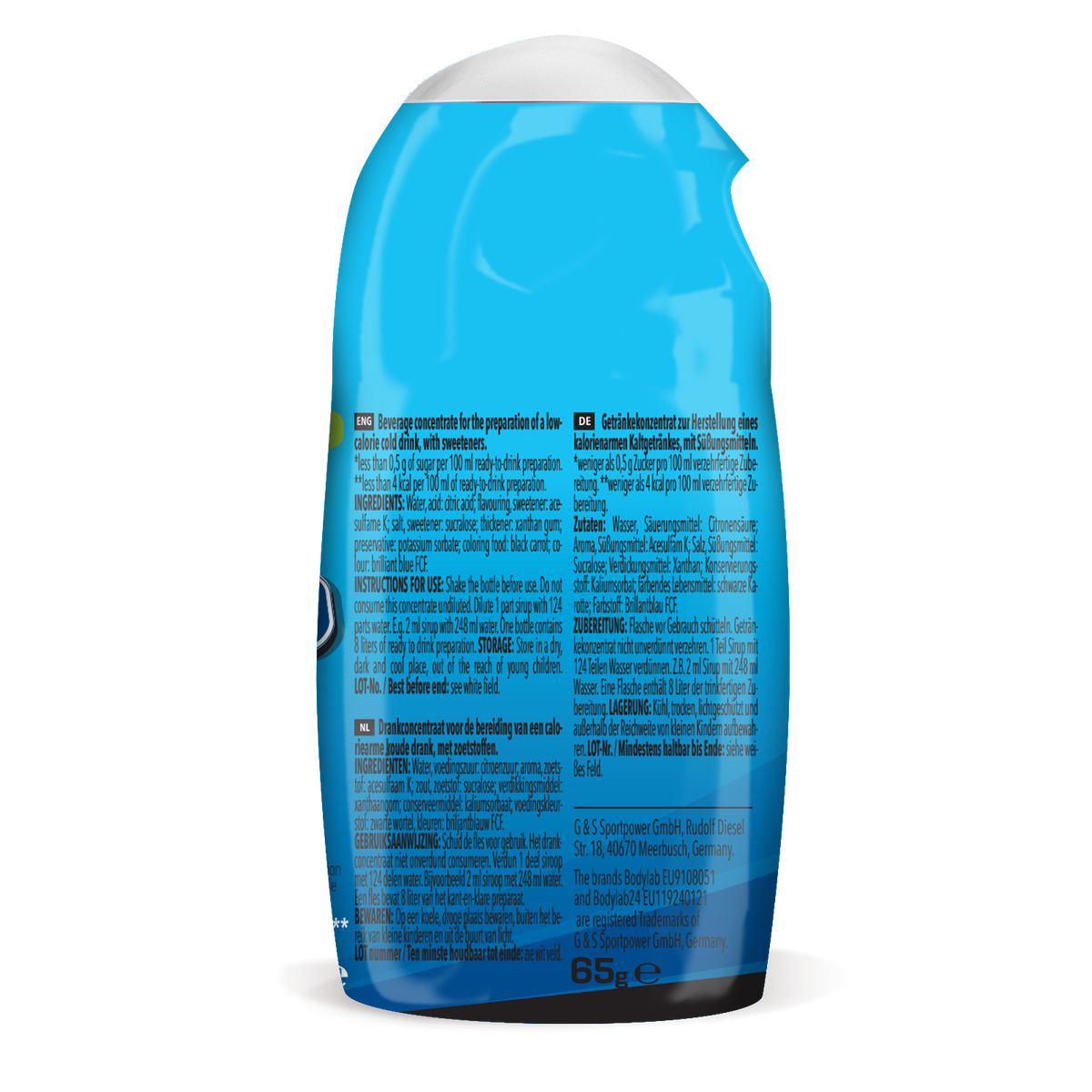 Sirop ZERO BOMB (65ml)