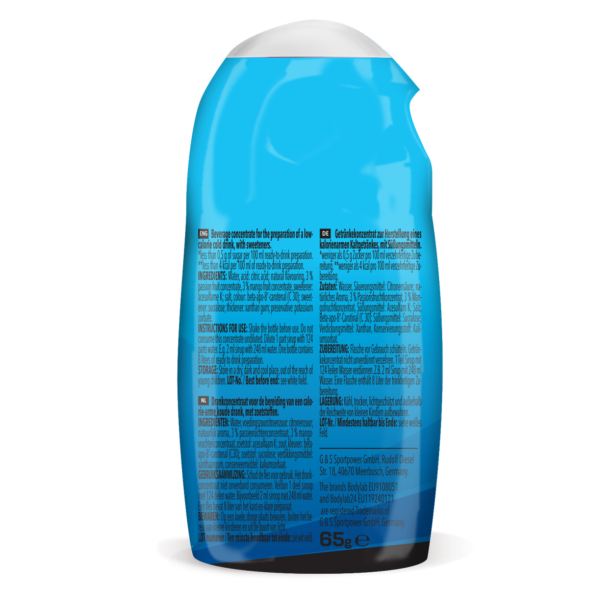 Sirop ZERO BOMB (65ml)