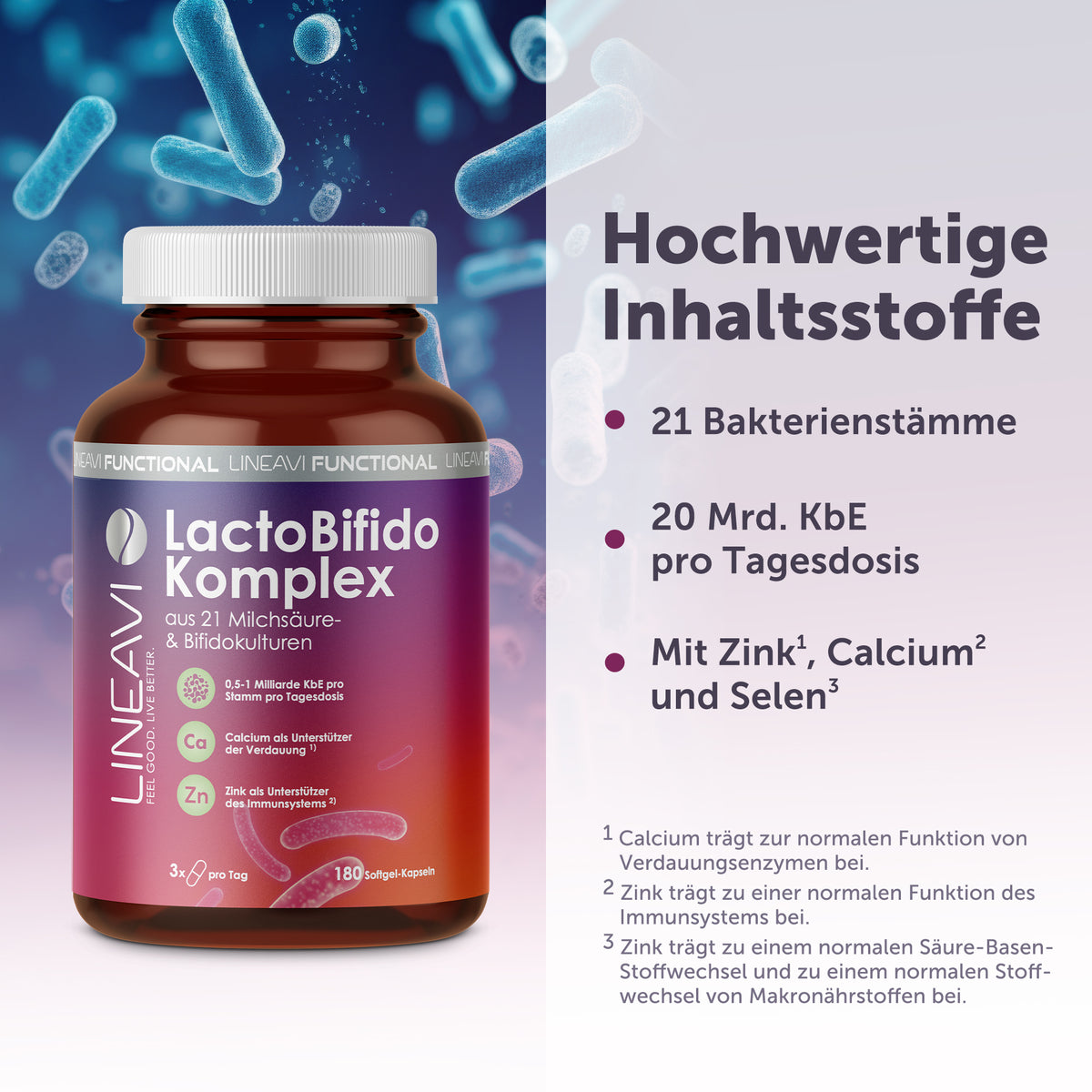 Complexe LactoBifido (180 gélules)