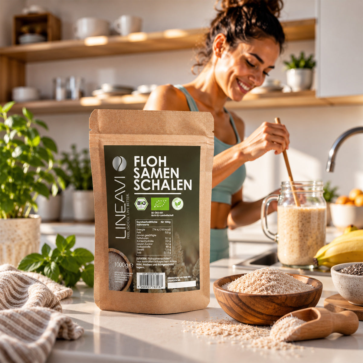 Psyllium blond bio (1000g)