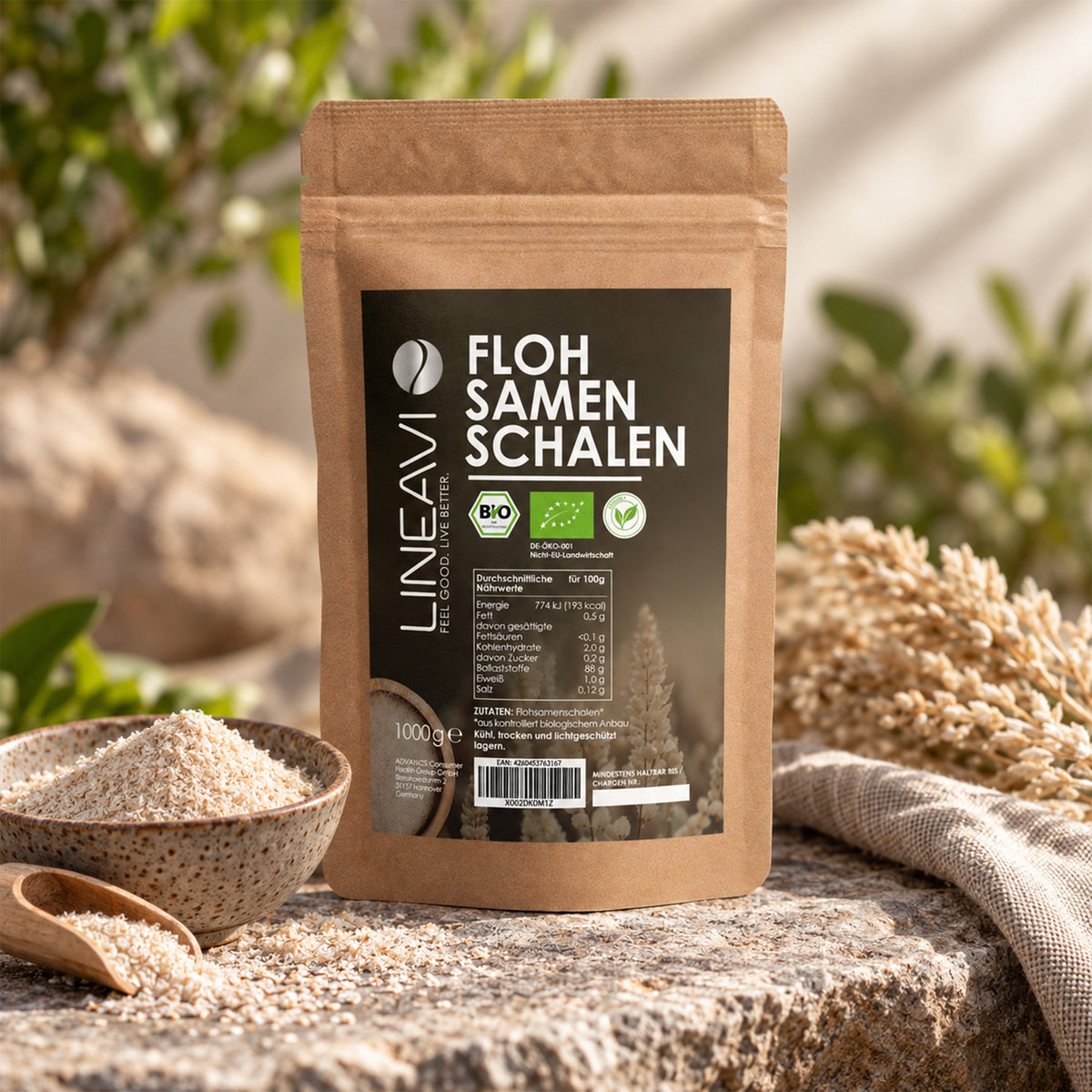 Psyllium blond bio (1000g)
