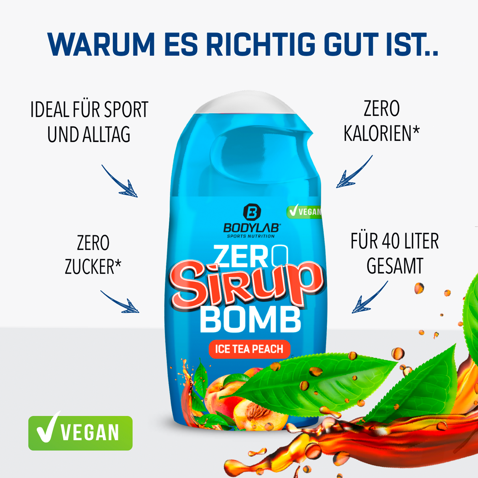 5Für2 Diet-Powerpack mit Gratis Creatine Powder + Zero Sirup Bomb Mix + Omega-3