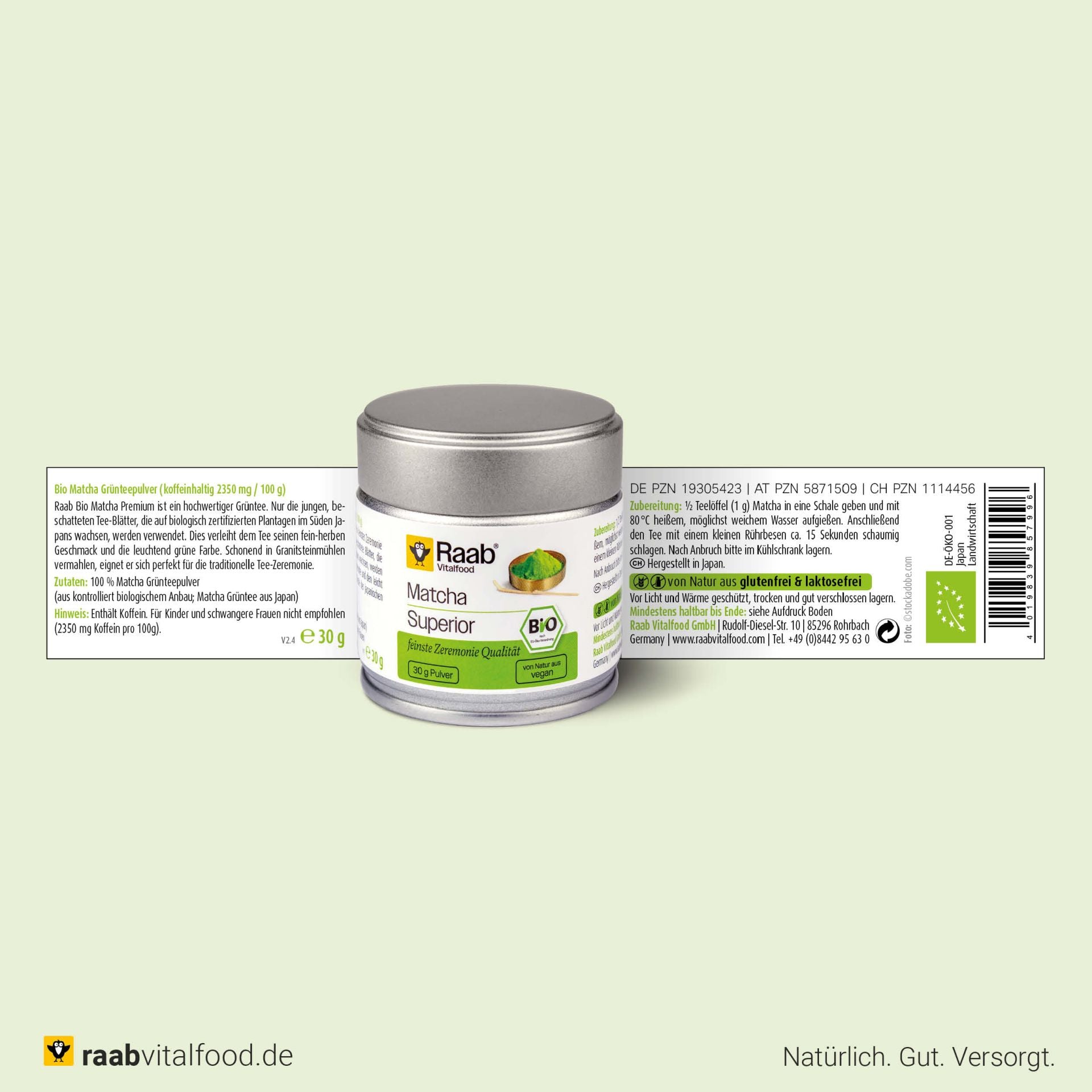Bio Matcha Superior Pulver (30g)